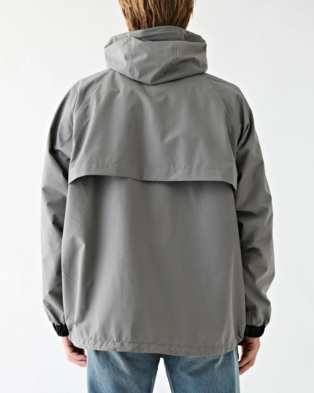 and wander Loose Fitting Rain Jacket Grey Online