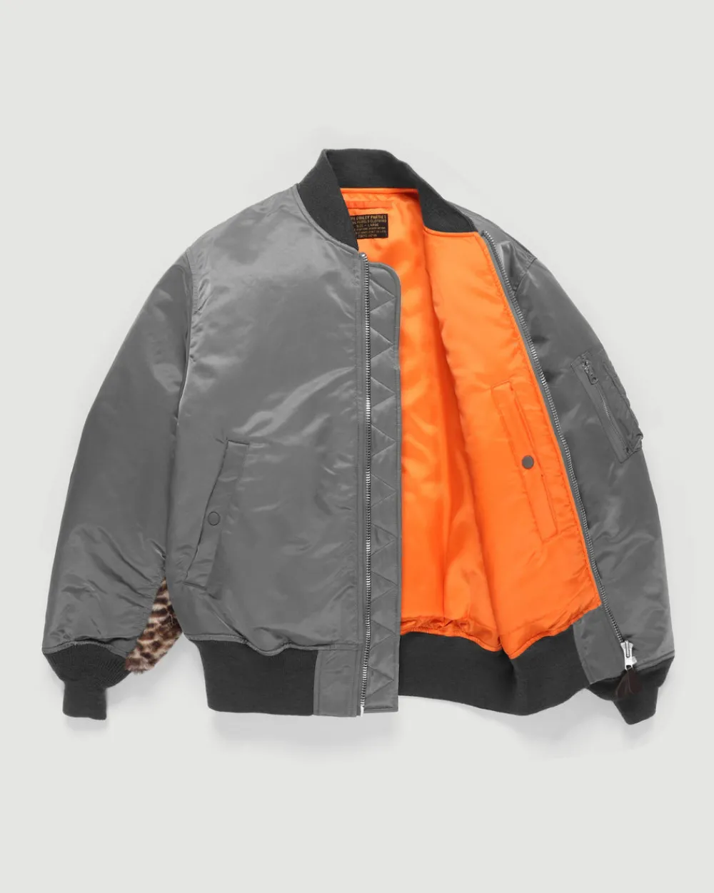 Wacko Maria MA-1 Flight Jacket Grey Sale