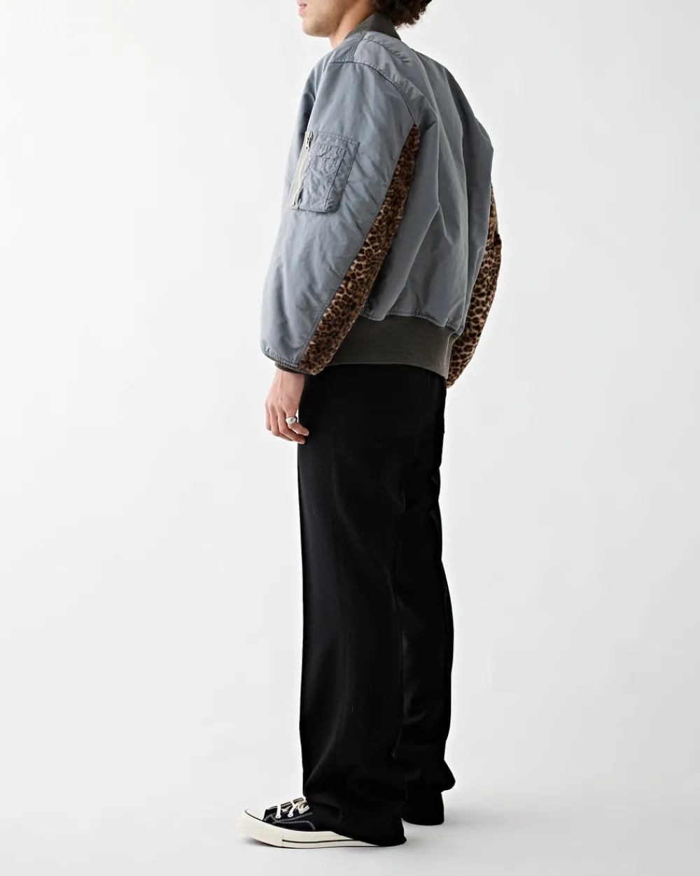Wacko Maria MA-1 Flight Jacket Grey Sale