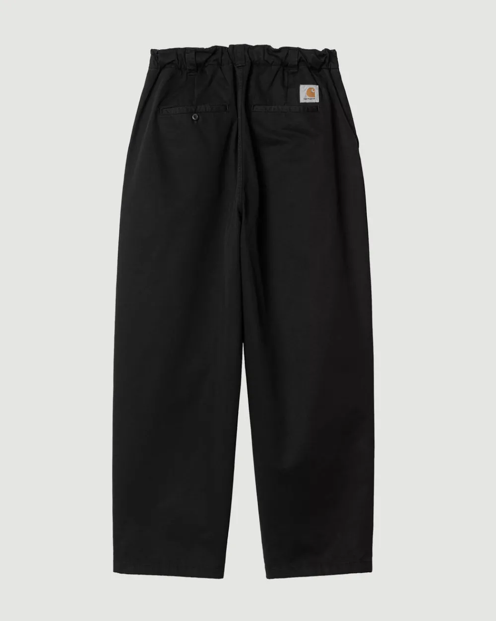 Carhartt WIP Marv Pant 'Lenexa' Twill Black Stone Washed New