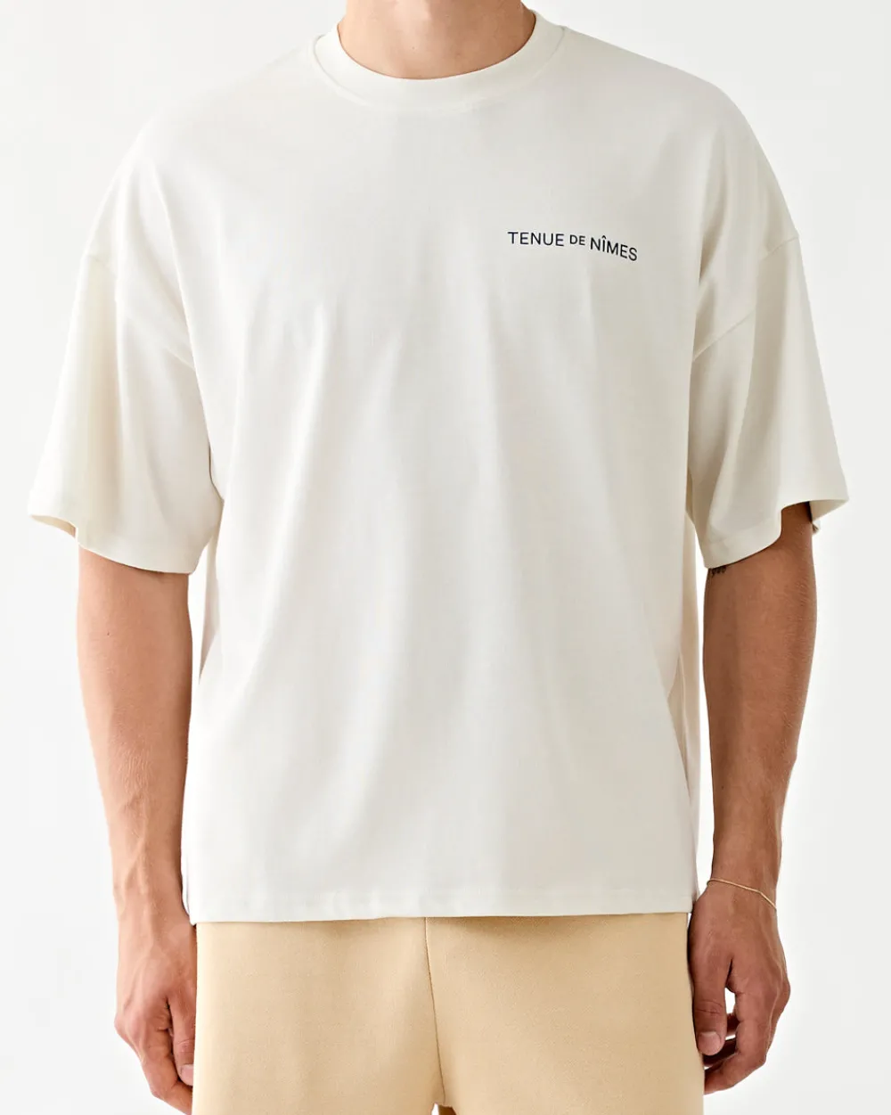 Tenue de Nîmes Matty Oversized Tee Vintage White Sale