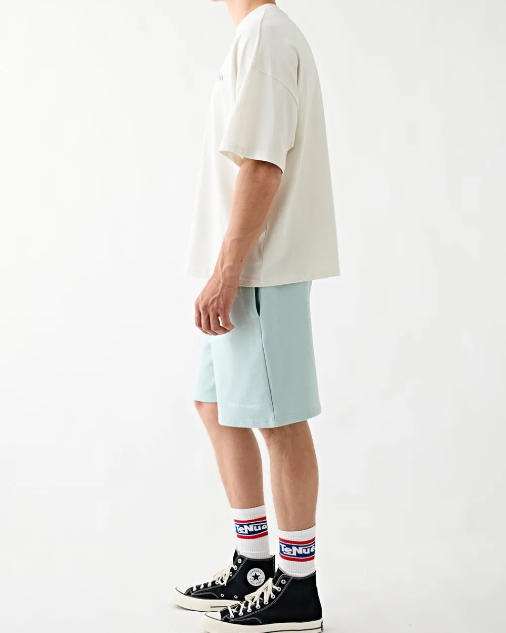 Tenue de Nîmes Matty Sweatshorts Ice Blue Outlet