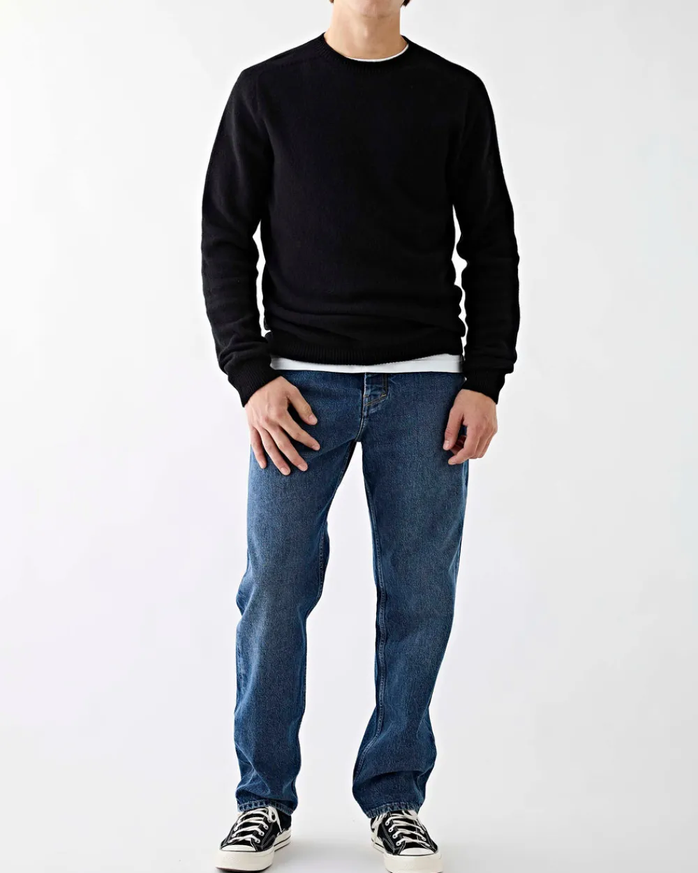 Tenue. Morrissey Crewneck Black Hot