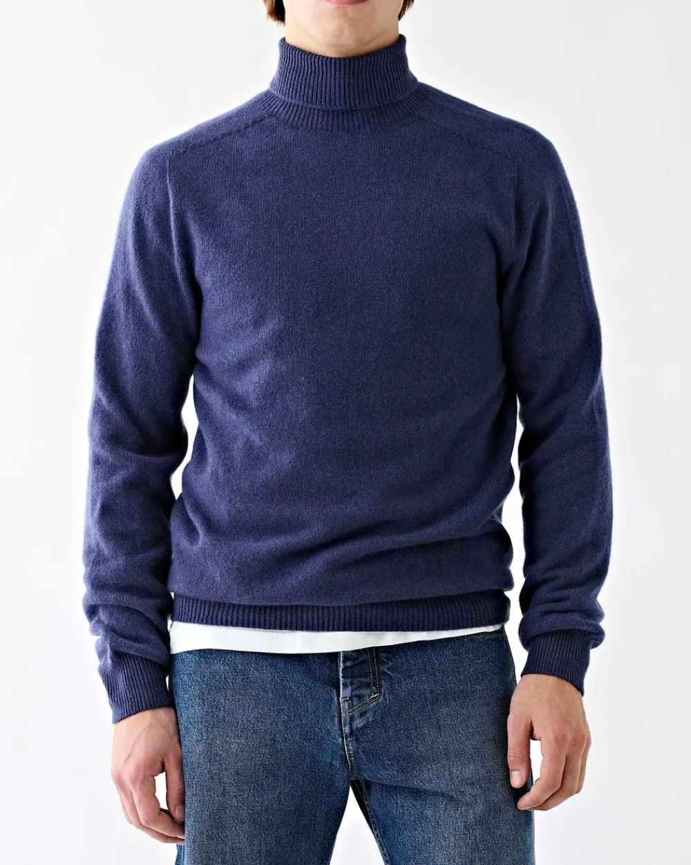 Tenue. Newman Turtleneck Denim Hot