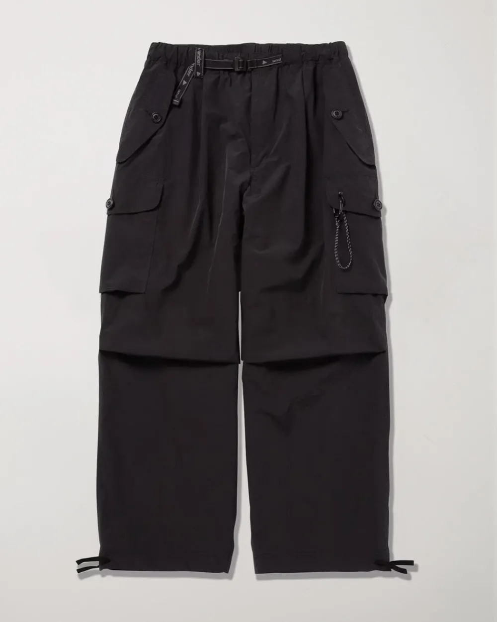 and wander Oversized Cargo Pants Charcoal Best