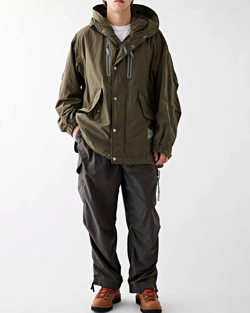 and wander Oversized Cargo Pants Charcoal Best