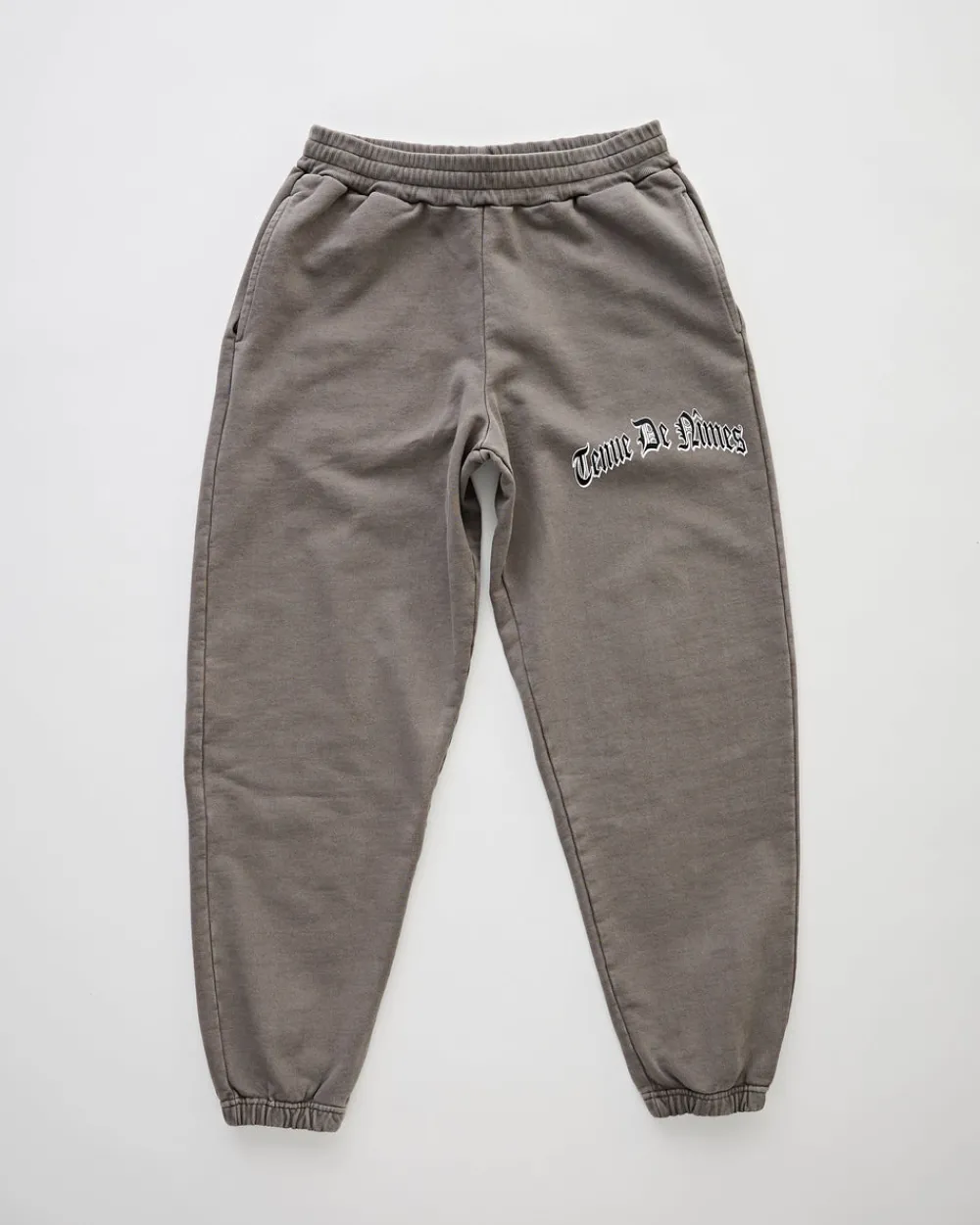 Tenue de Nîmes Paco Relaxed Sweatpants Pigment Dye Grey Hot