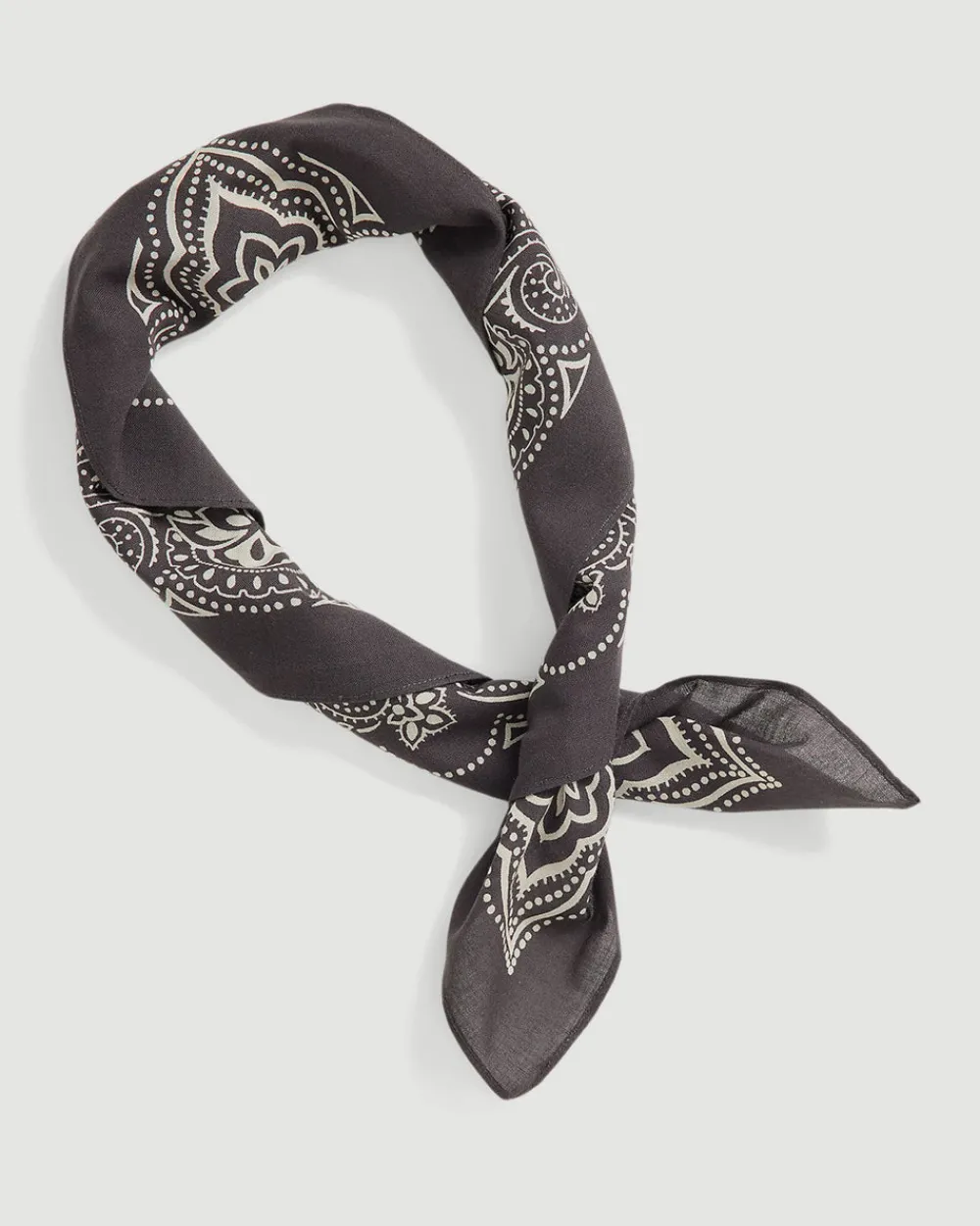 RRL Peyton Bandana Black/Cream Best