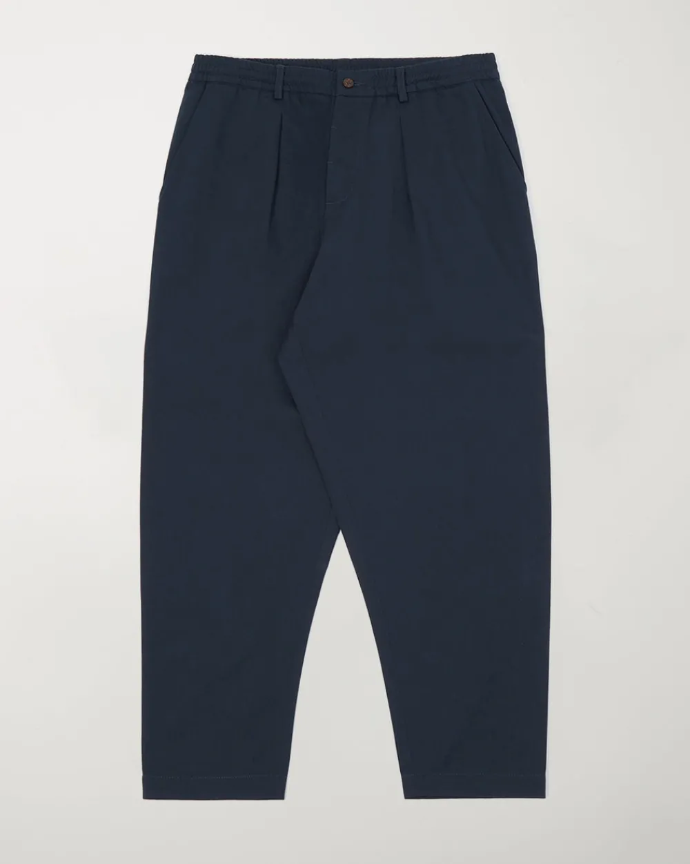 Universal Works Pleated Track Pant Navy New