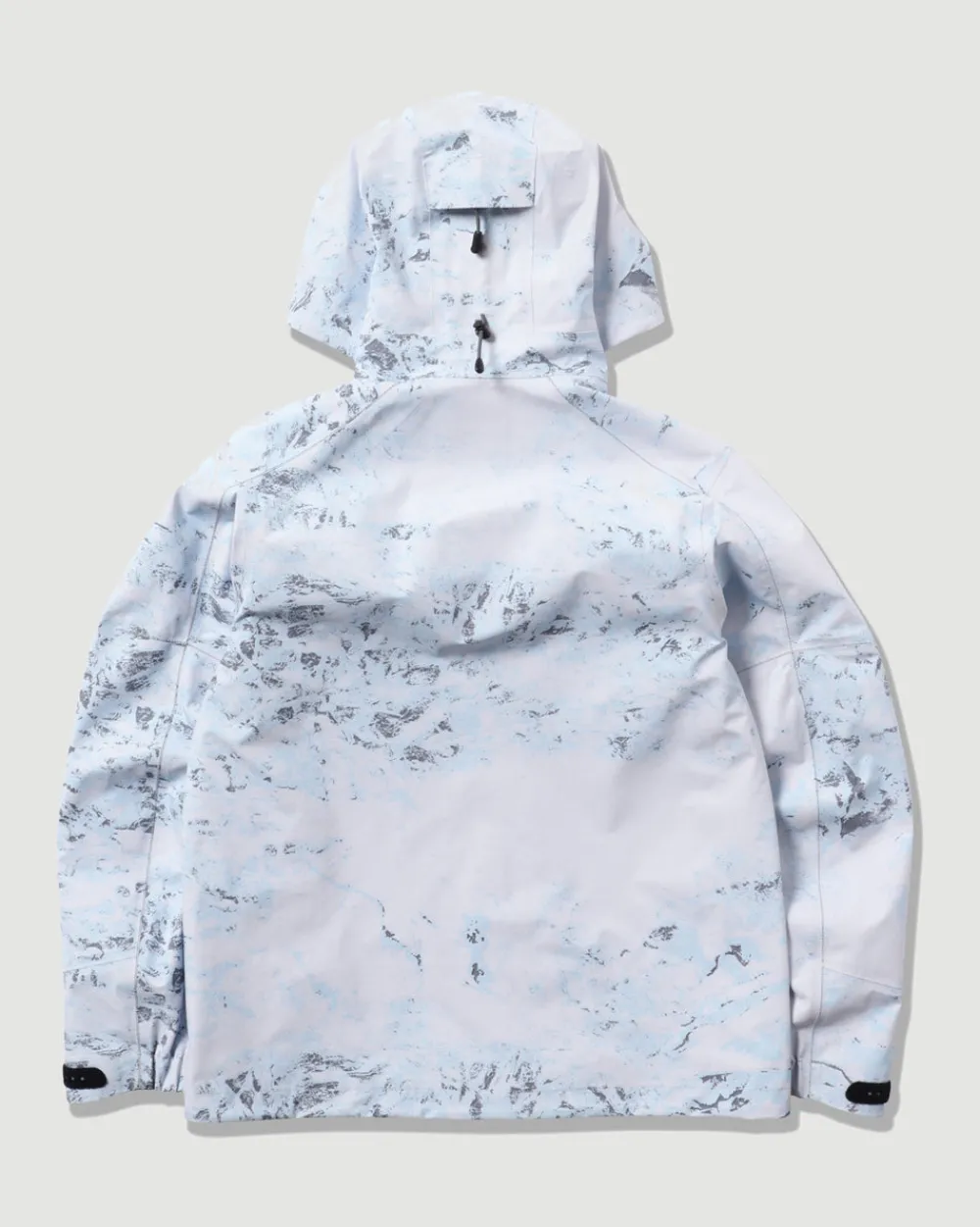 and wander Printed PERTEX SHIELD Rain Jacket Blue Hot
