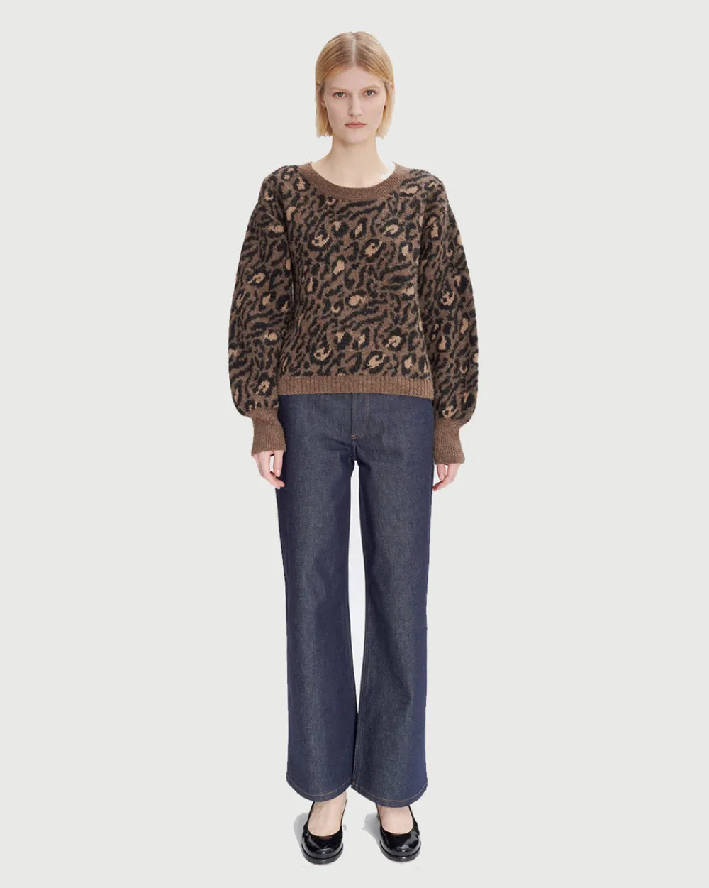 A.P.C. Pull Selena Brown Outlet