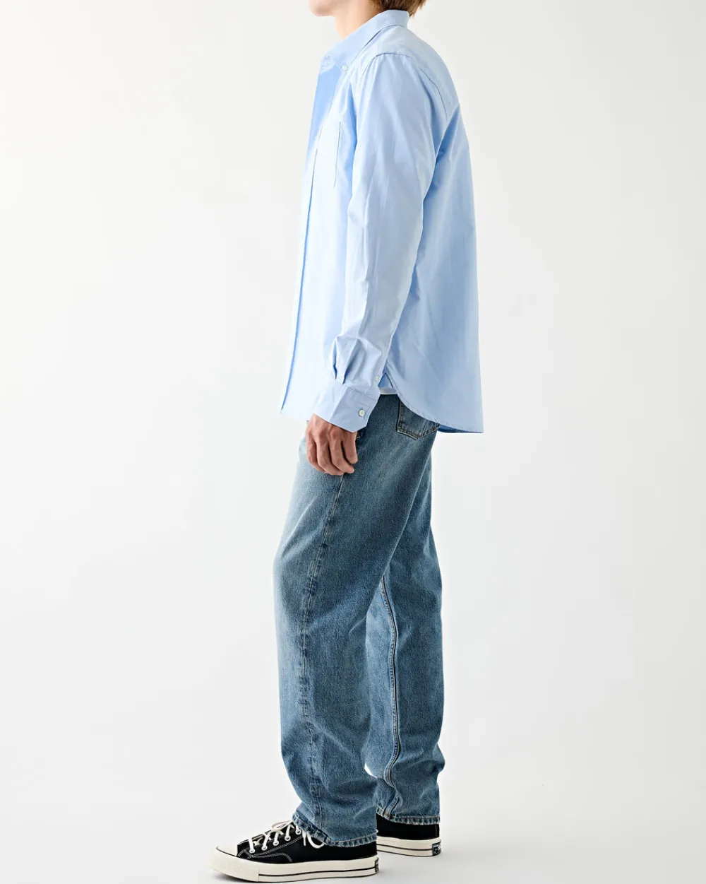 Tenue. Ralph Shirt Light Blue New