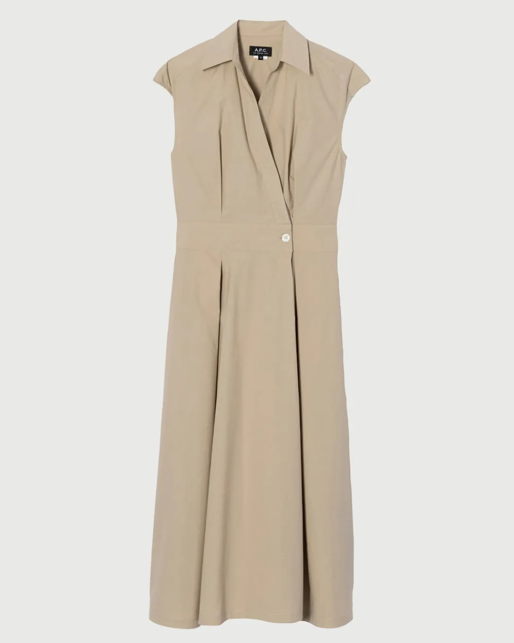 A.P.C. Robe Athena Beige Discount