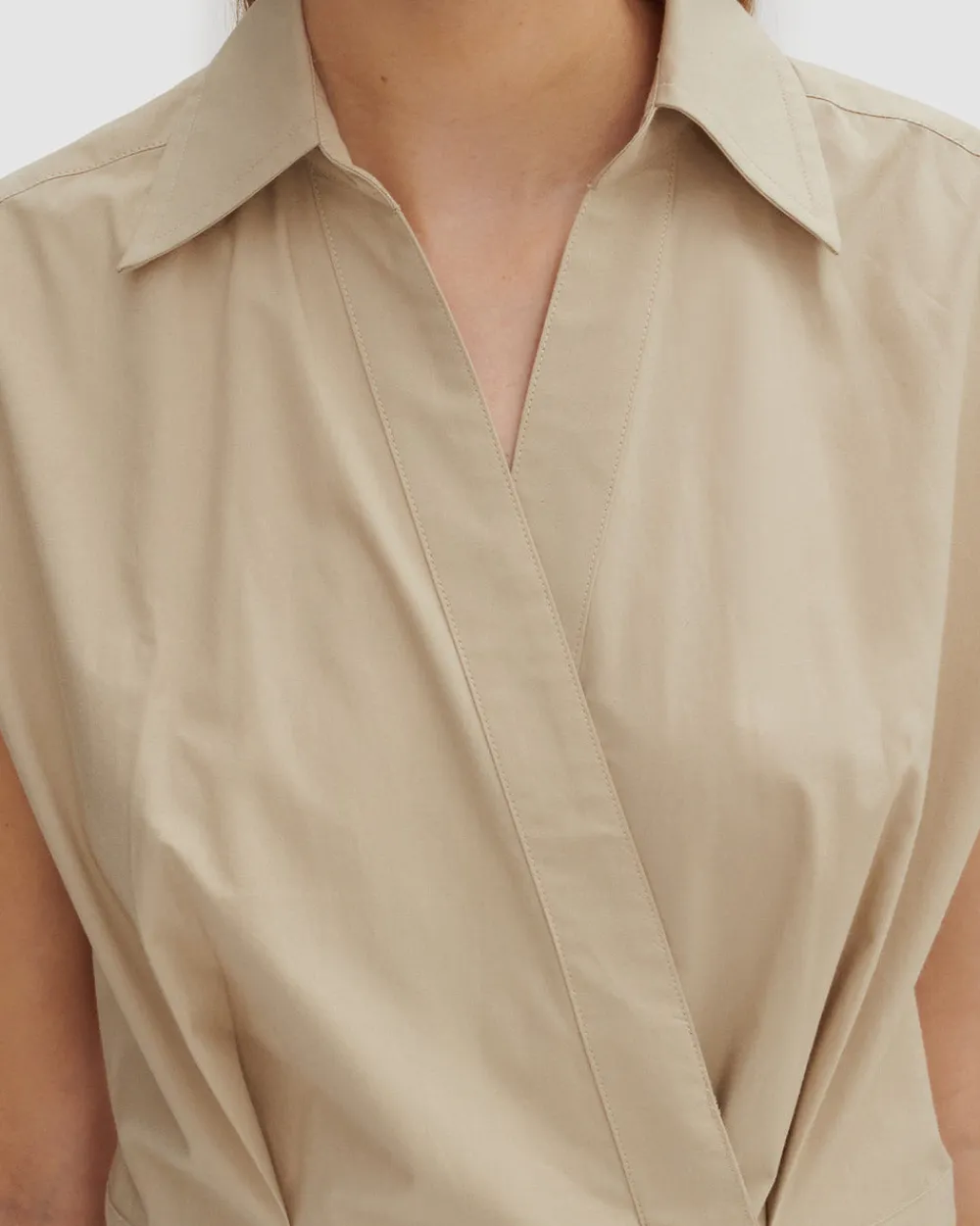 A.P.C. Robe Athena Beige Discount