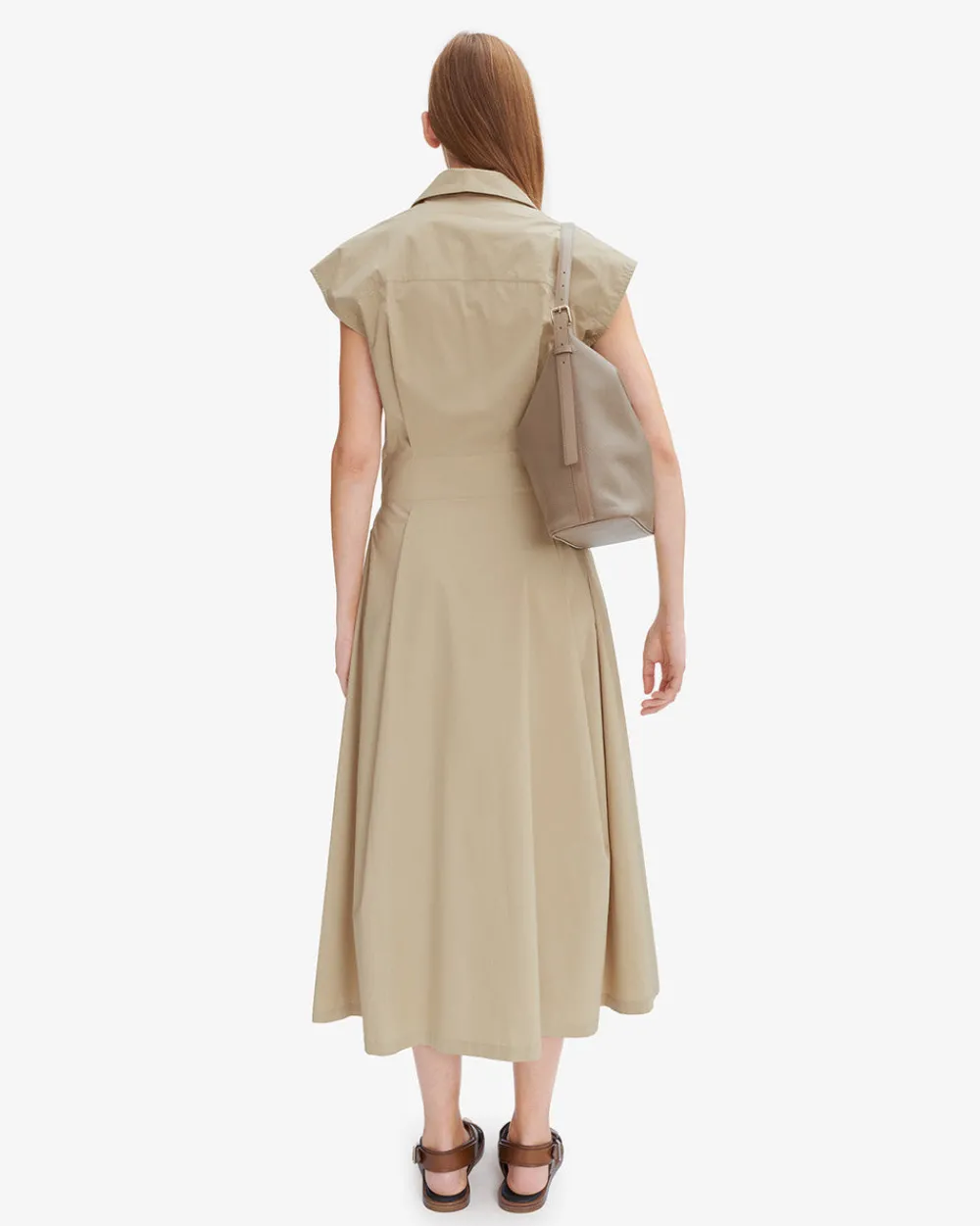 A.P.C. Robe Athena Beige Discount