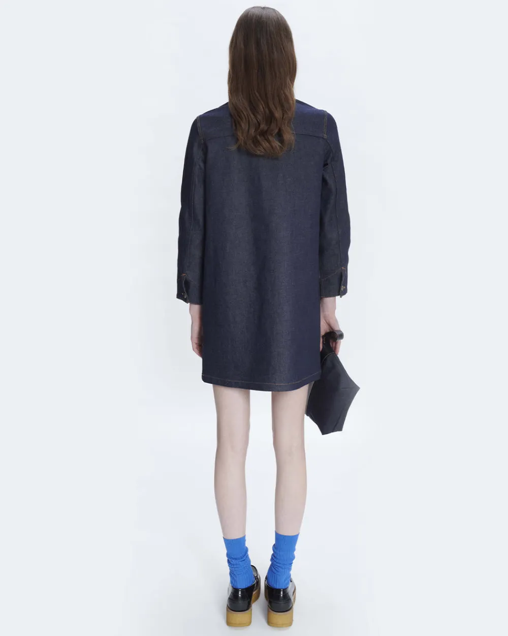 A.P.C. Robe Aurelia Indigo Hot