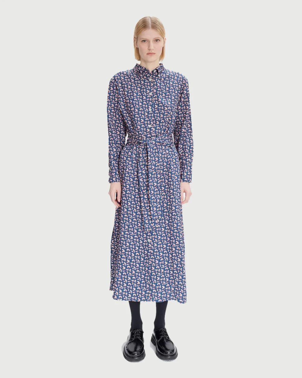 A.P.C. Robe Vanessa Blue Outlet