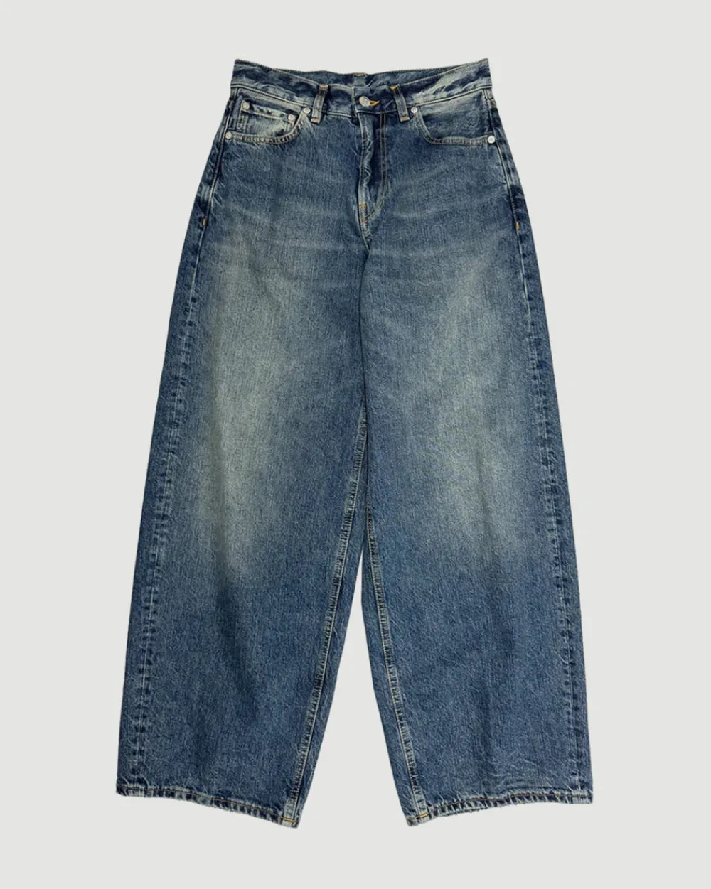 6397 Roomy Jean Rugged Mid Blue Clearance