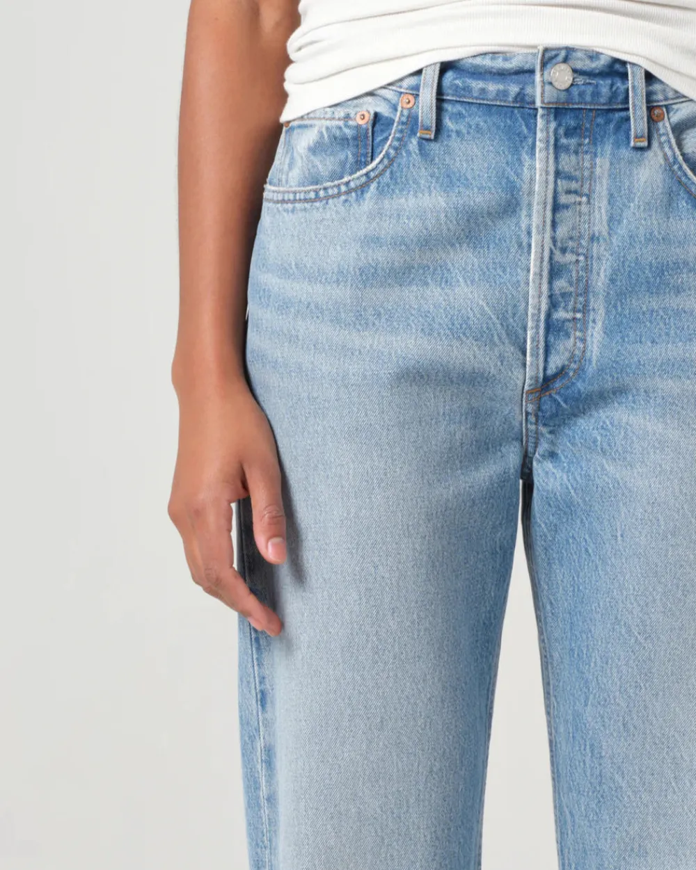 AgoldE 90's Jean Pinch Infinite Hot