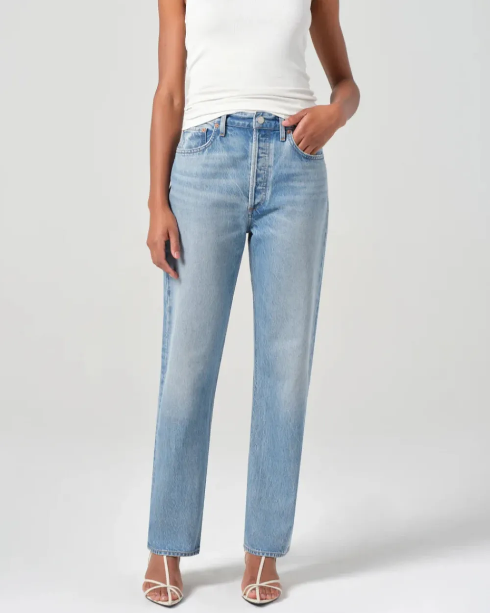 AgoldE 90's Jean Pinch Infinite Hot
