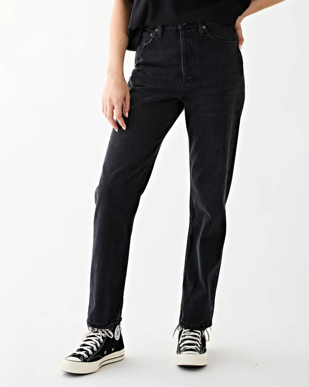 AgoldE 90's Jean Tar Discount