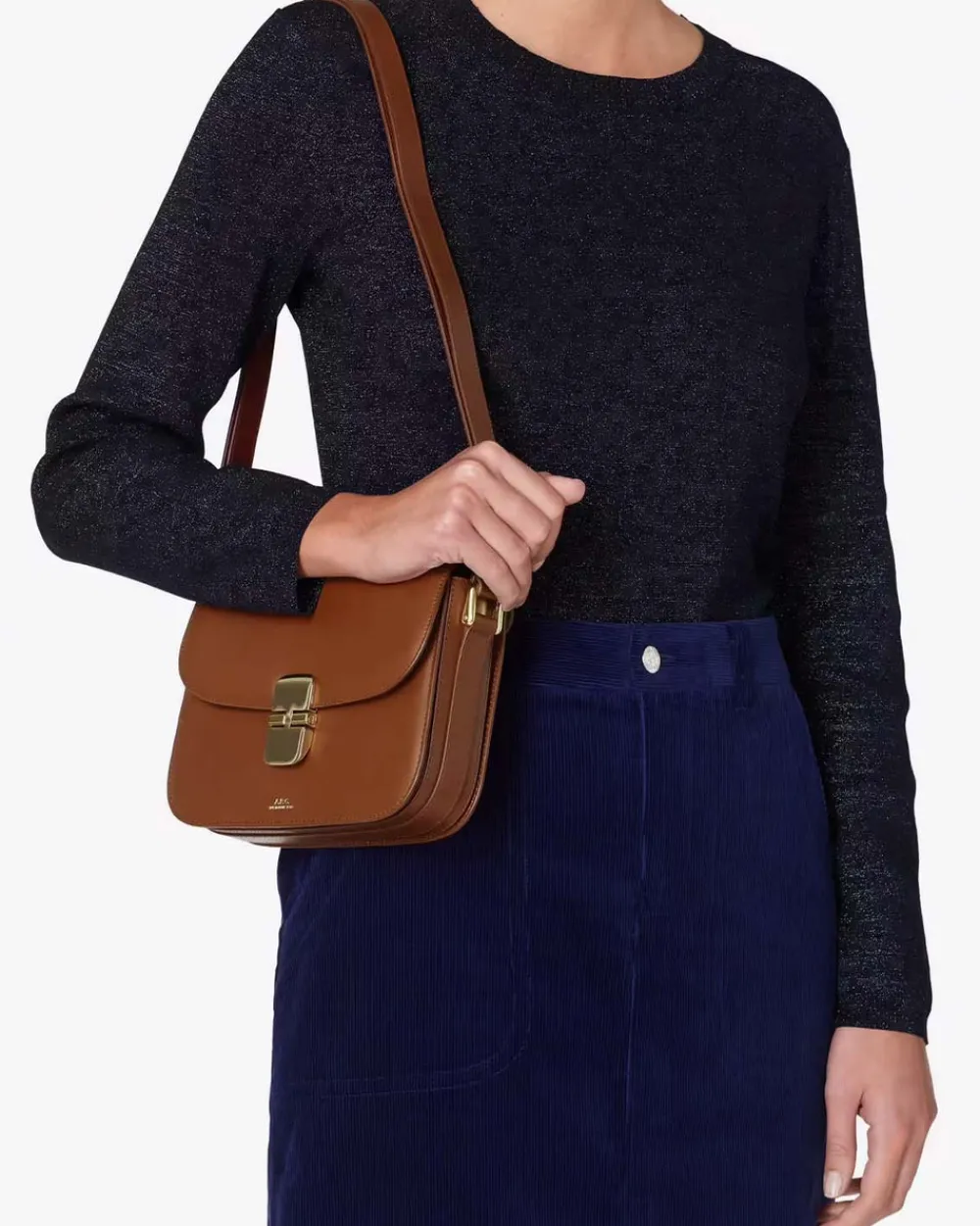 A.P.C. Sac Grace Small Noisette Clearance