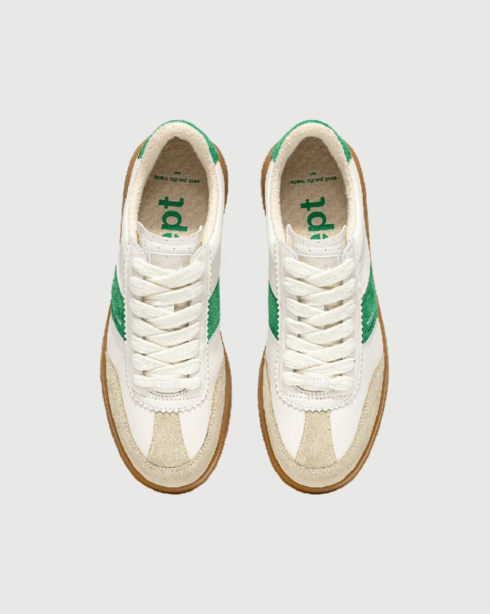 East Pacific Trade Santos Off White/Green Best