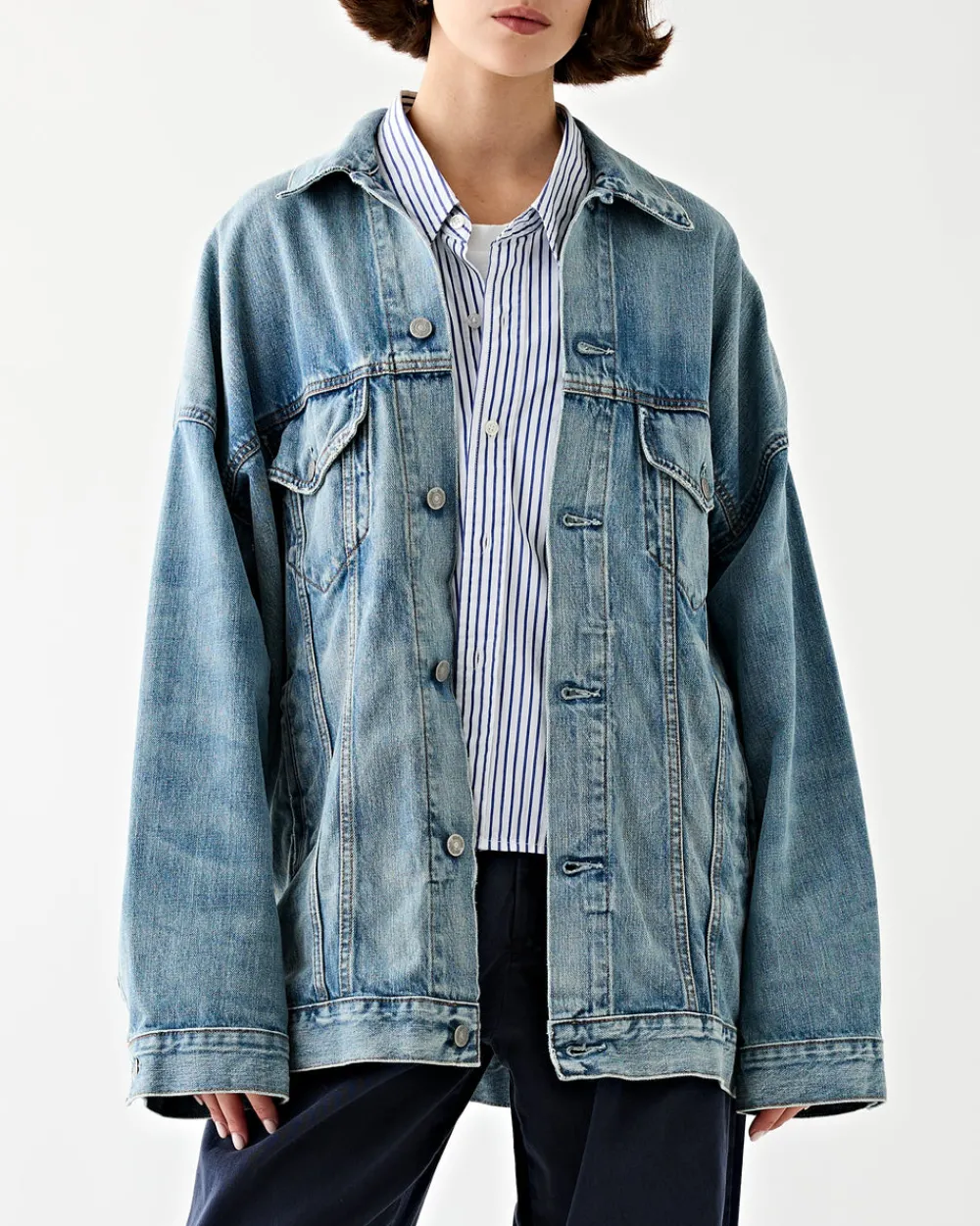 Denimist Serena Trucker Jacket Indigo Discount