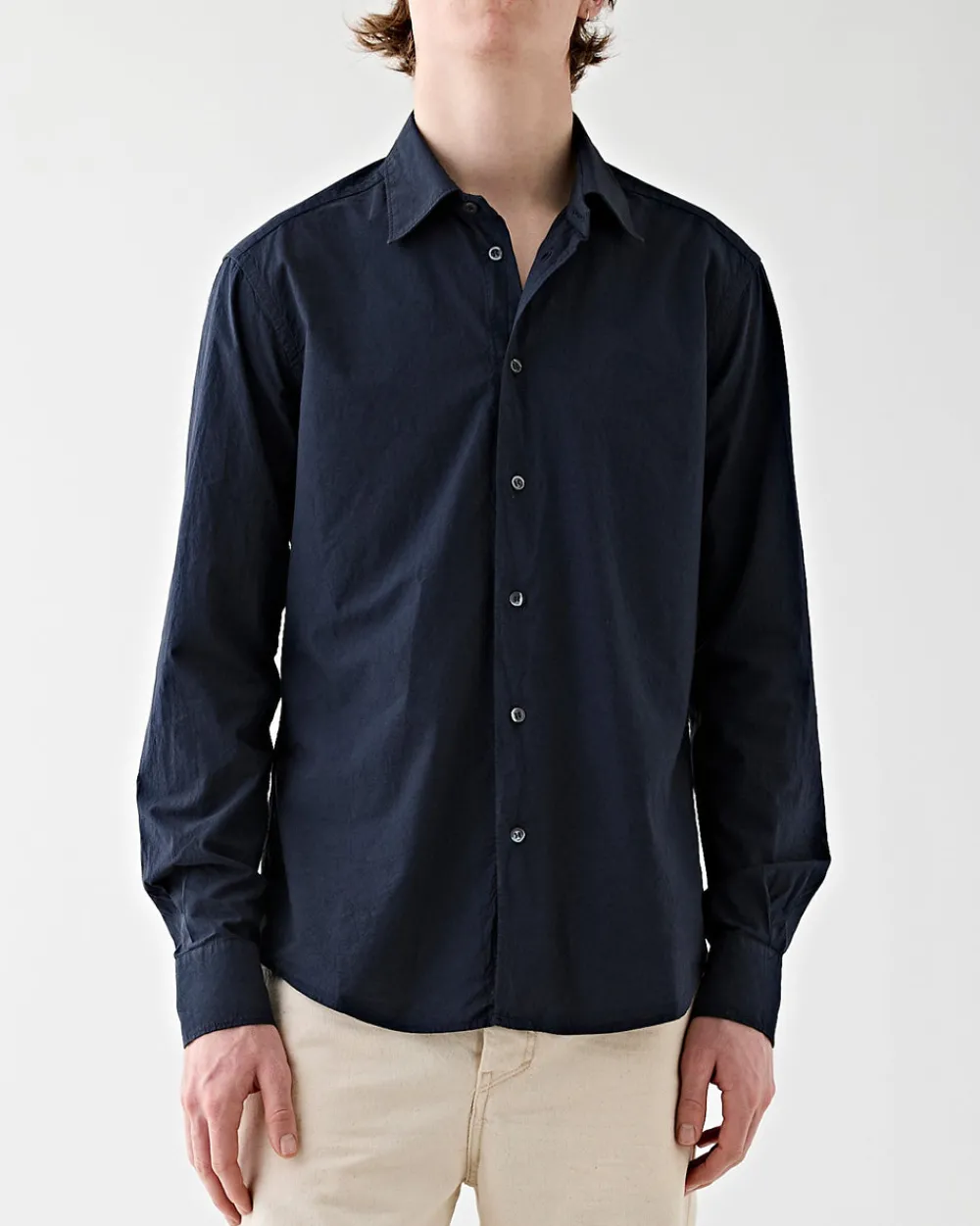 Barena Venezia Shirt Maridola Tendon Navy Outlet