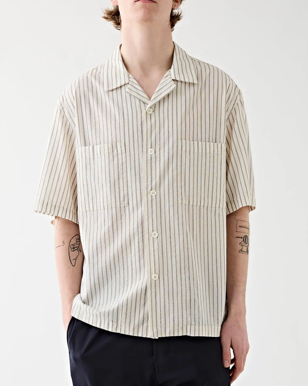 Barena Venezia Shirt Solana Lenza Avorio New