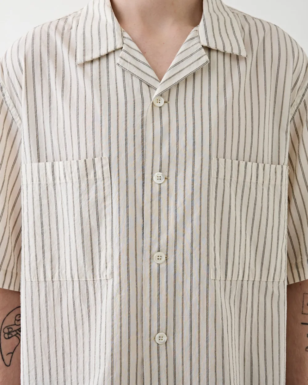 Barena Venezia Shirt Solana Lenza Avorio New
