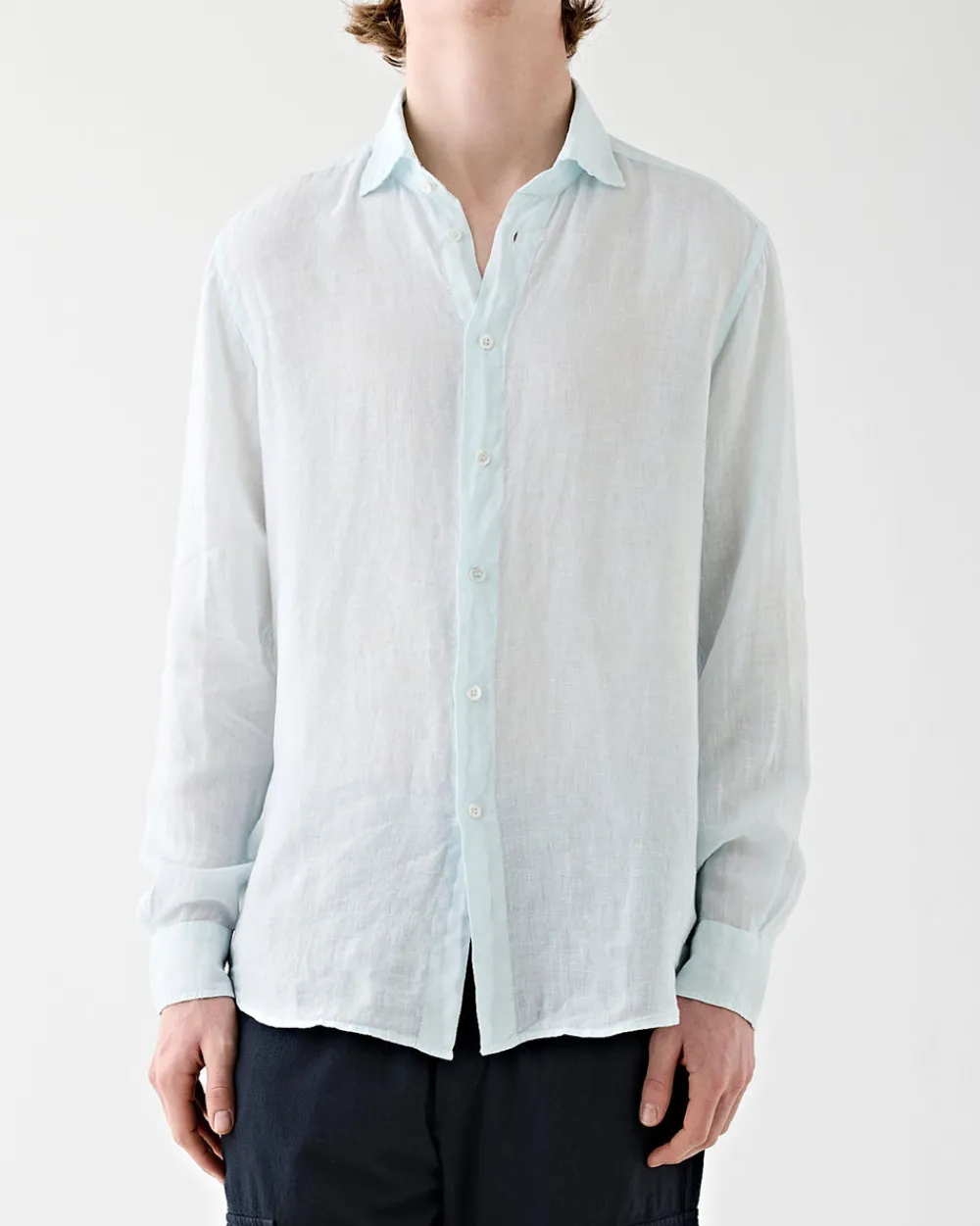 Barena Venezia Shirt Surian Telino Cielo Clearance