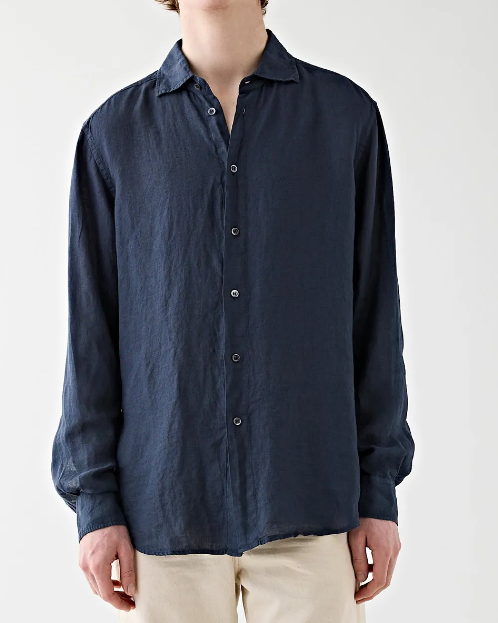 Barena Venezia Shirt Surian Telino Navy Sale