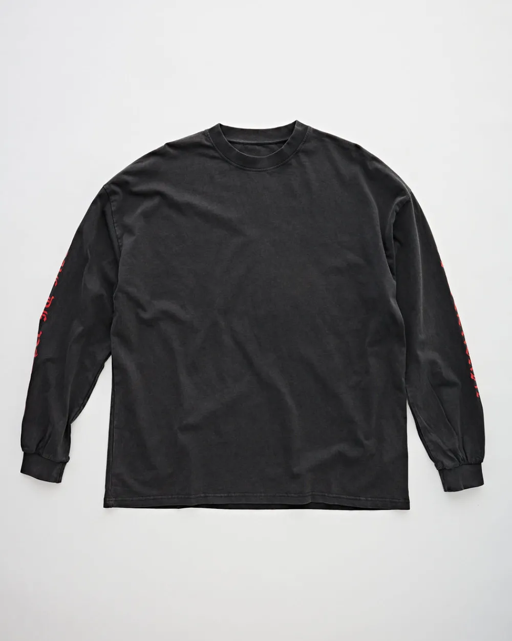 Tenue de Nîmes Slater L/S Tee Black/Red Sale