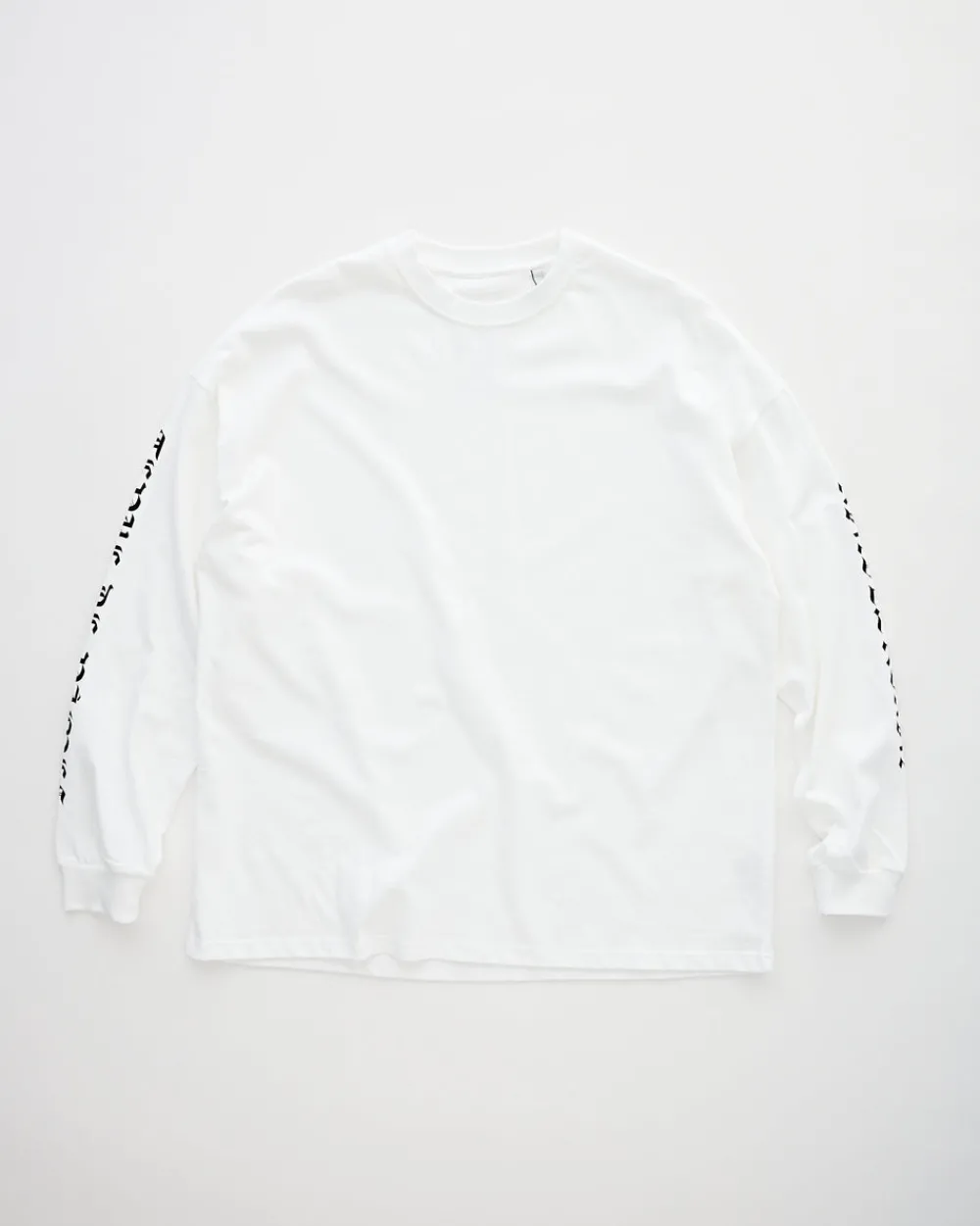 Tenue de Nîmes Slater L/S Tee White/Black Sale