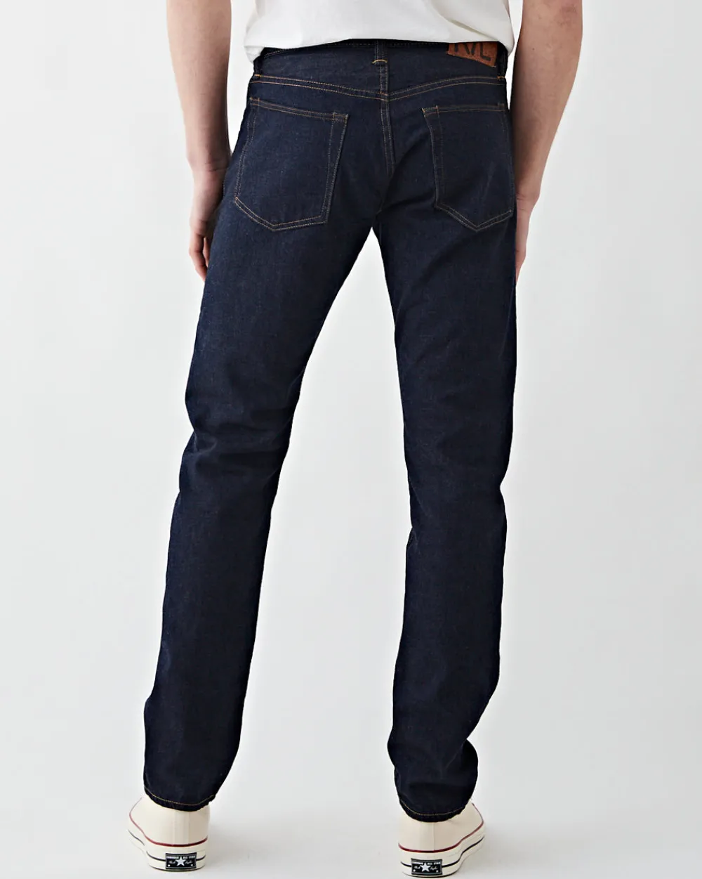 RRL Slim Fit Once Washed Jean Discount