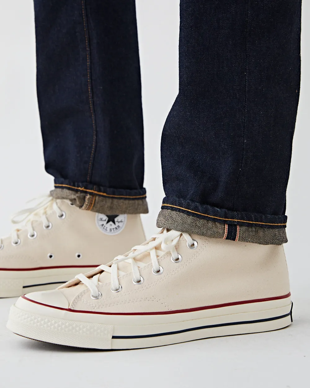 RRL Slim Fit Once Washed Jean Discount