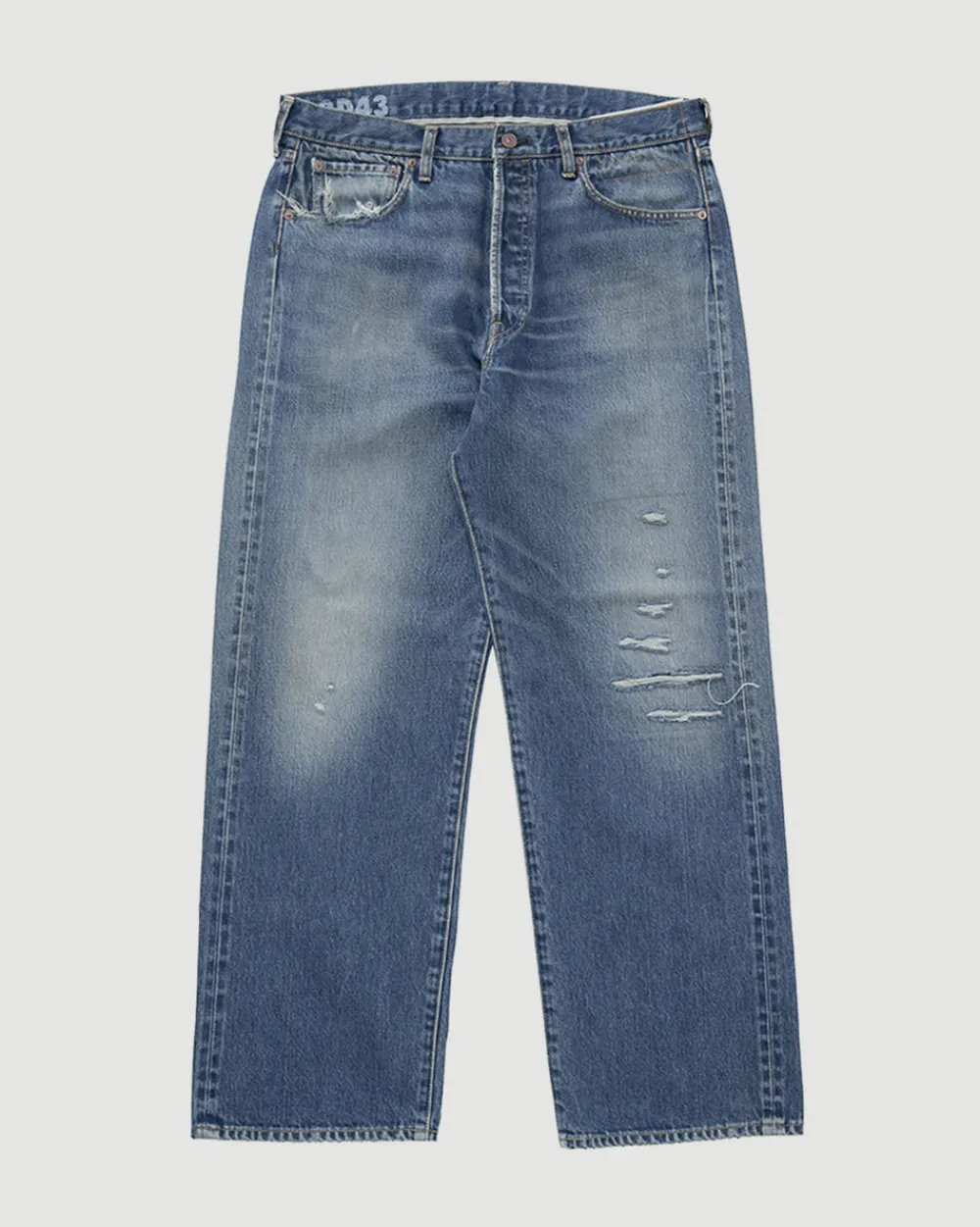 Visvim Social Sculpture 01 Wide Damaged-43 Fashion
