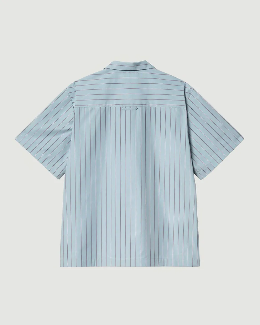 Carhartt WIP S/S Hendry Shirt Mulberry Blue New