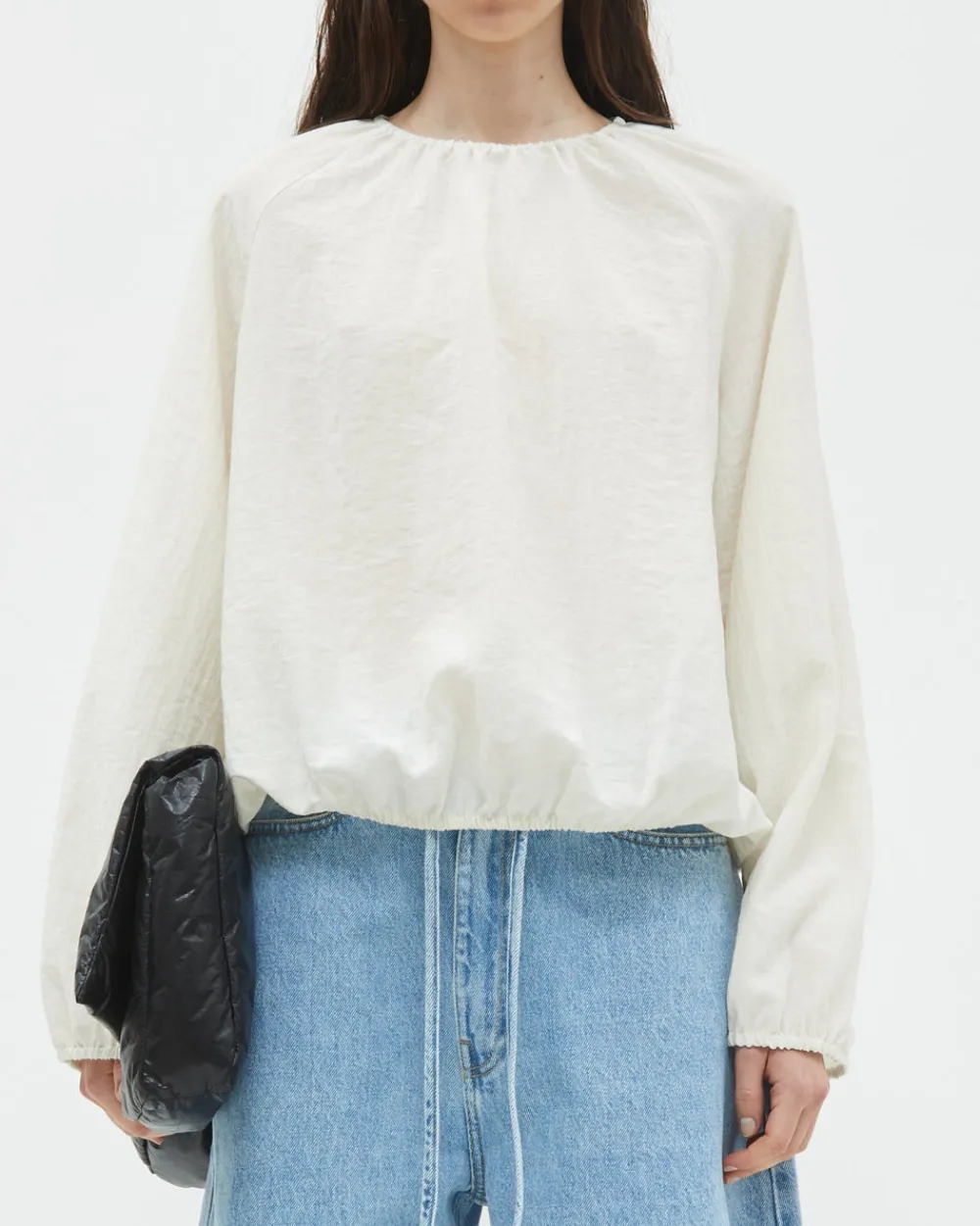 Christian Wijnants Tanawa Blouse Milk Fashion