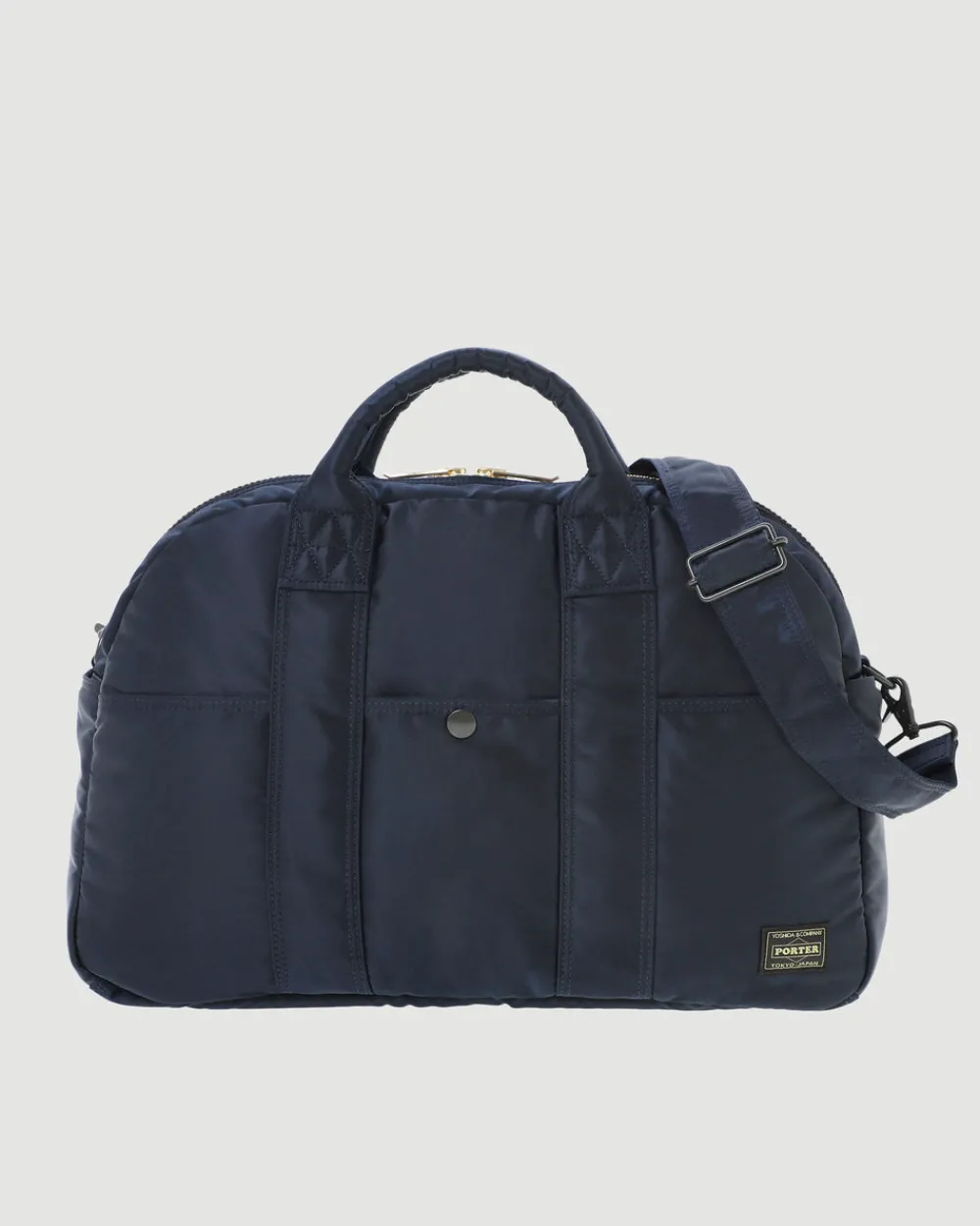 Porter Yoshida Tanker Madison Boston Bag (L) Iron Blue Best