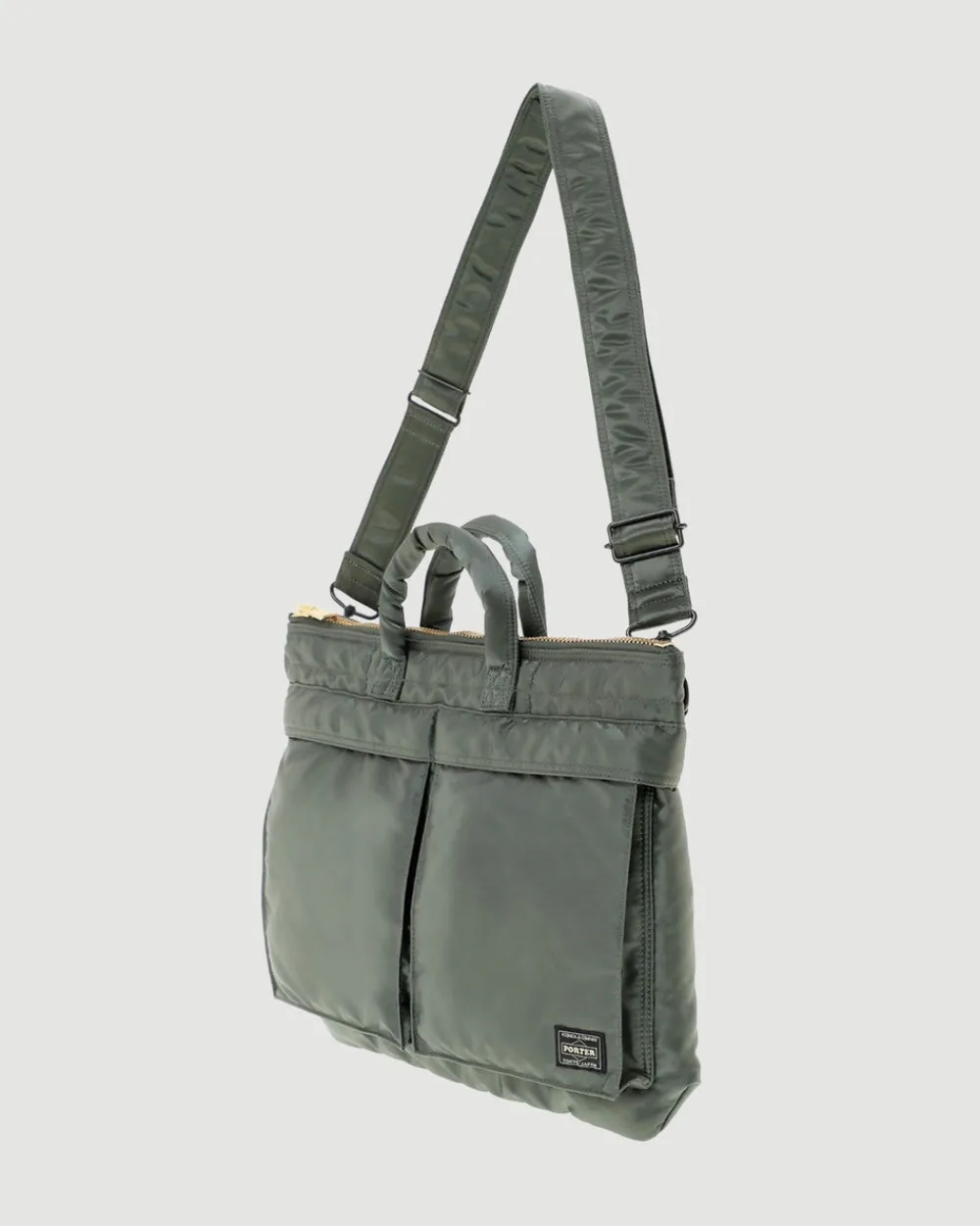 Porter Yoshida Tanker Short Helmet Bag (S) Sage Green Best