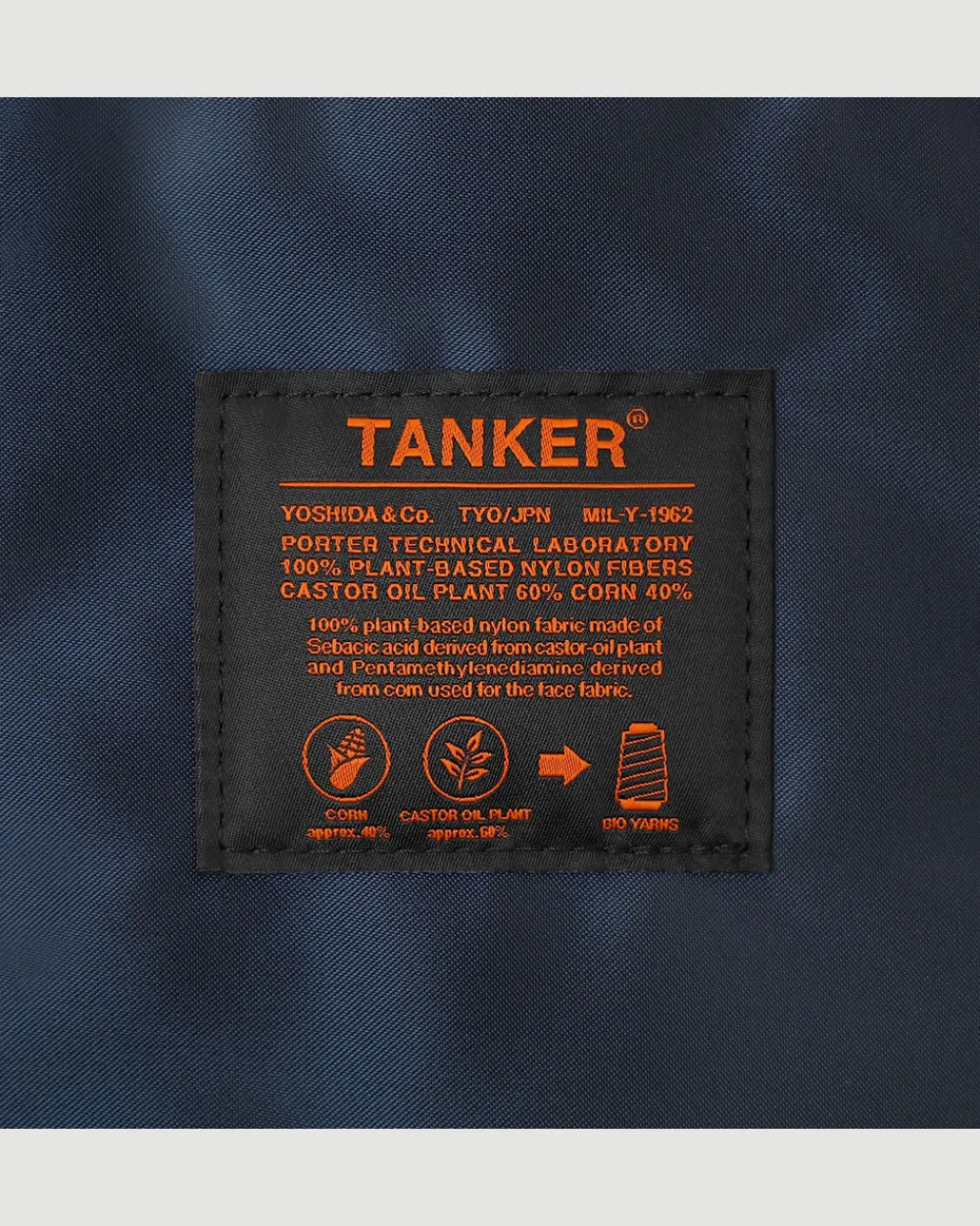 Porter Yoshida Tanker Sling Bag W Zip Iron Blue Discount