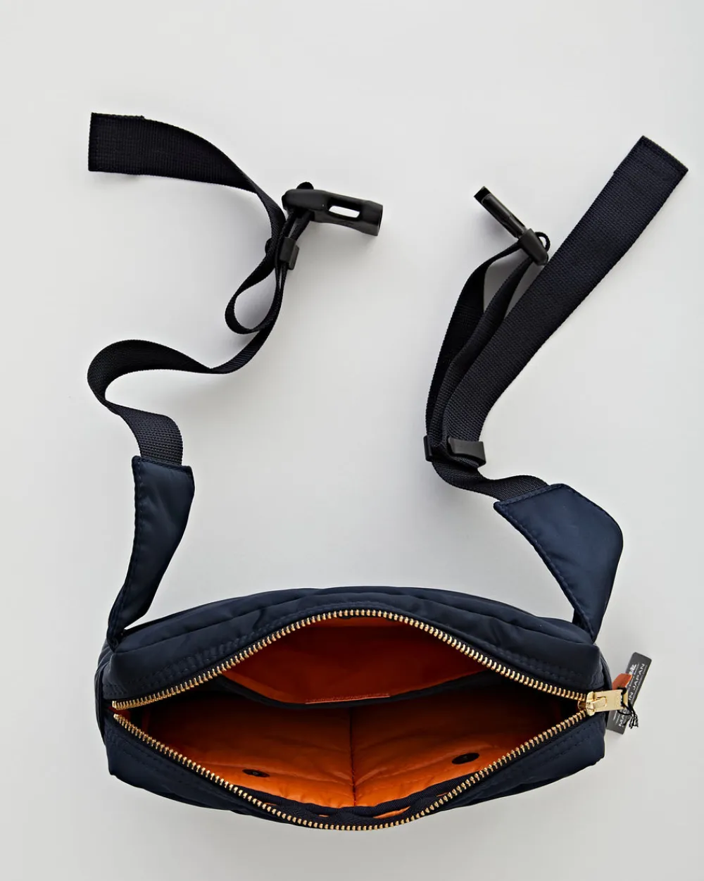 Porter Yoshida Tanker Waist Bag Iron Blue New