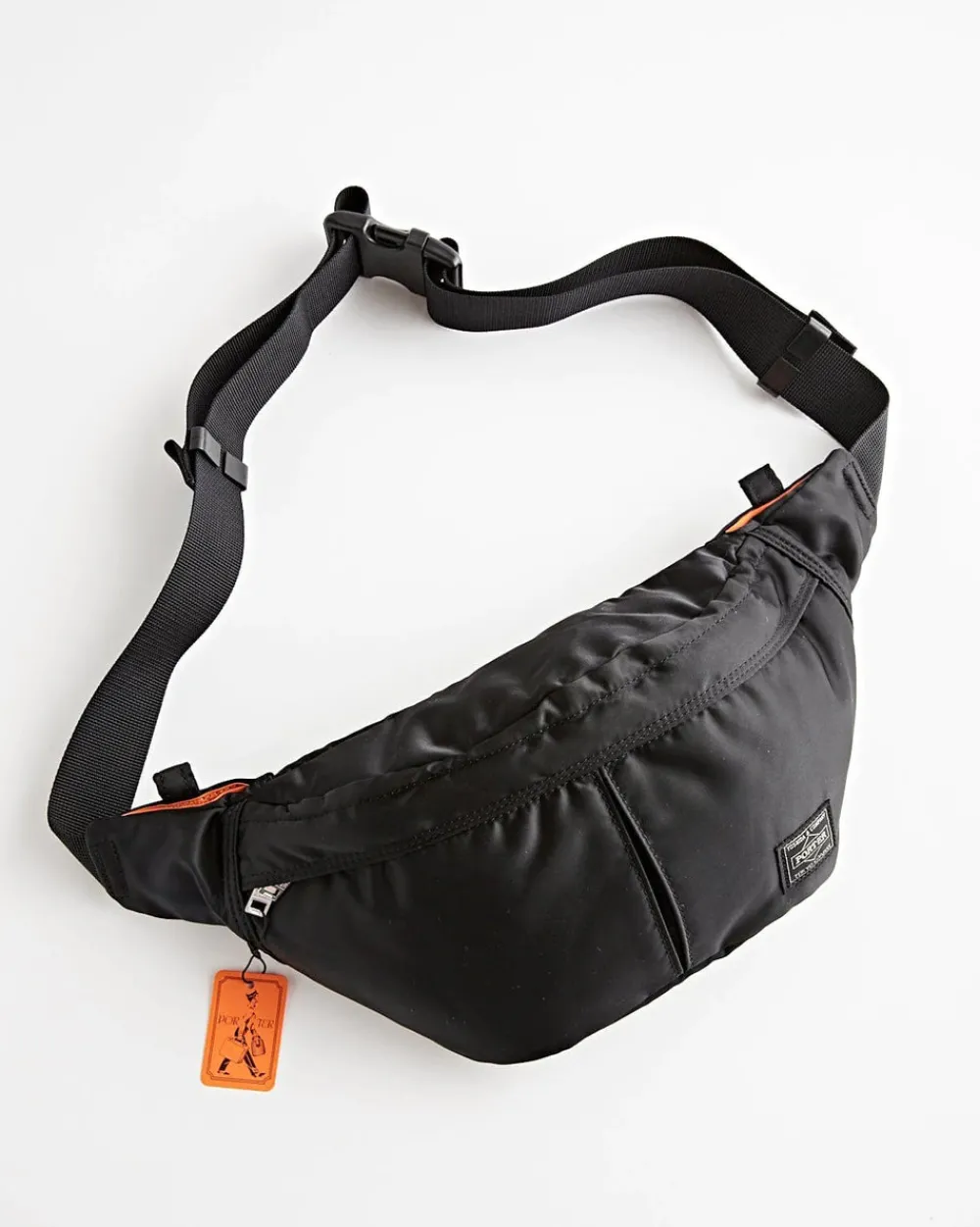 Porter Yoshida Tanker Waist Bag (S) Black Clearance