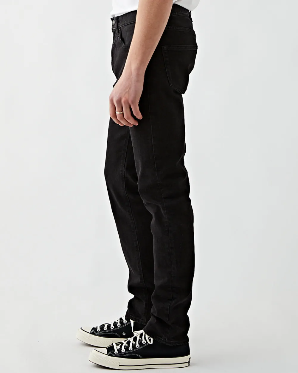 Jeanerica TM005 Tapered Fit Black 2 Weeks Online