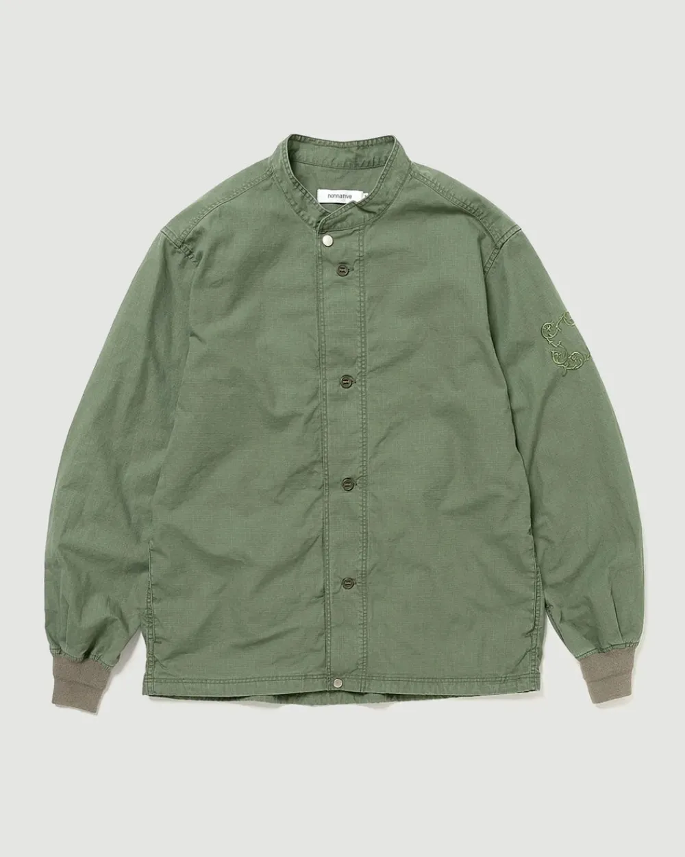 Nonnative Trooper Shirt Jacket Cotton Ripstop Khaki Online