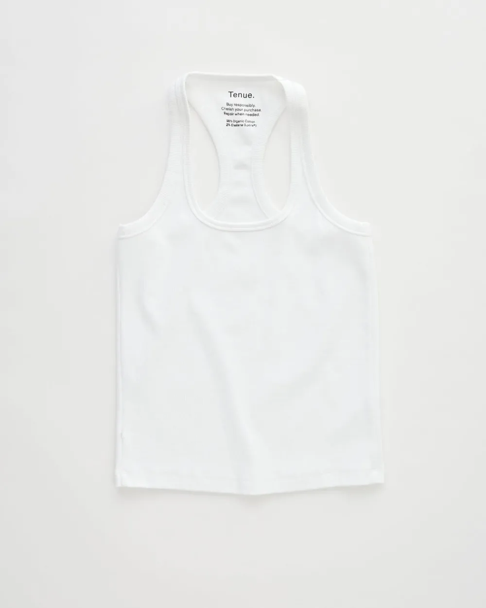 Tenue. Una Tank Top White Discount