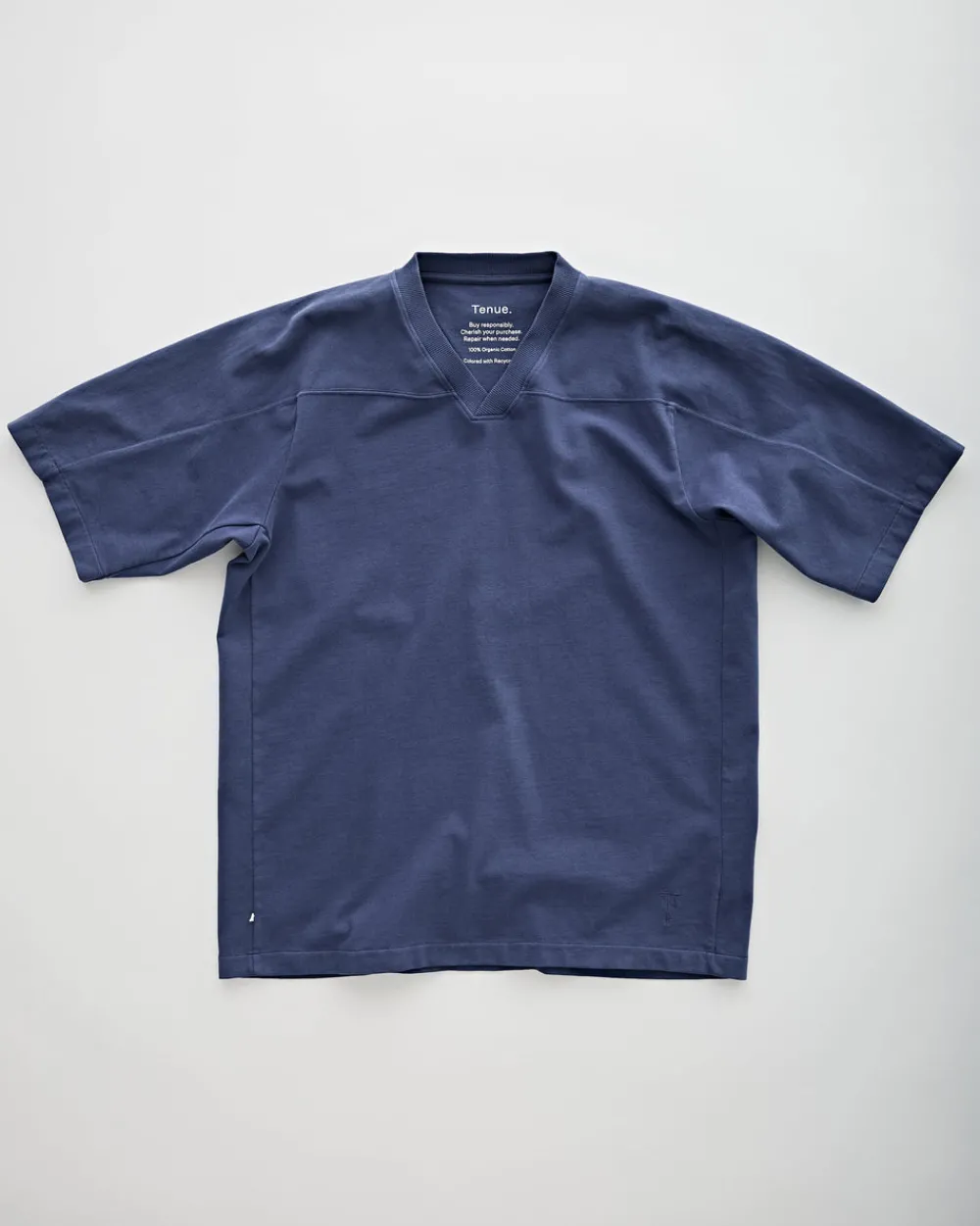 Tenue. Varsity V-Neck T-Shirt Ink Fashion