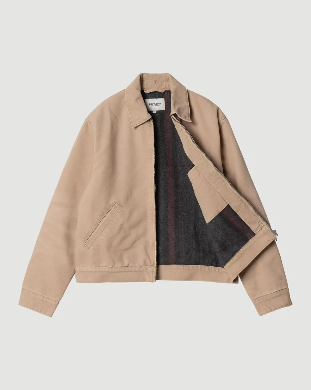 Carhartt WIP W' Dayton Jacket Dearborn Canvas Dusty Brown Fashion